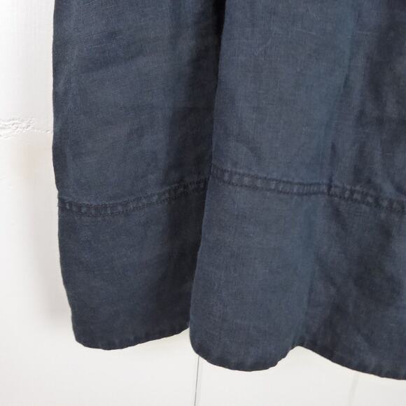 Eileen Fisher Linen Dress Womens SZ XS Sleeveless Boho Lagenlook Lightweight - Picture 2 of 12